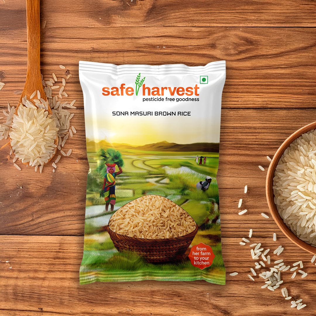 rice+ページ Pesticide Free Brown Rice | Unpolished | Safe Harvest