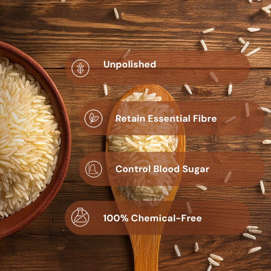 Pesticide Free Brown Rice | Unpolished | Safe Harvest