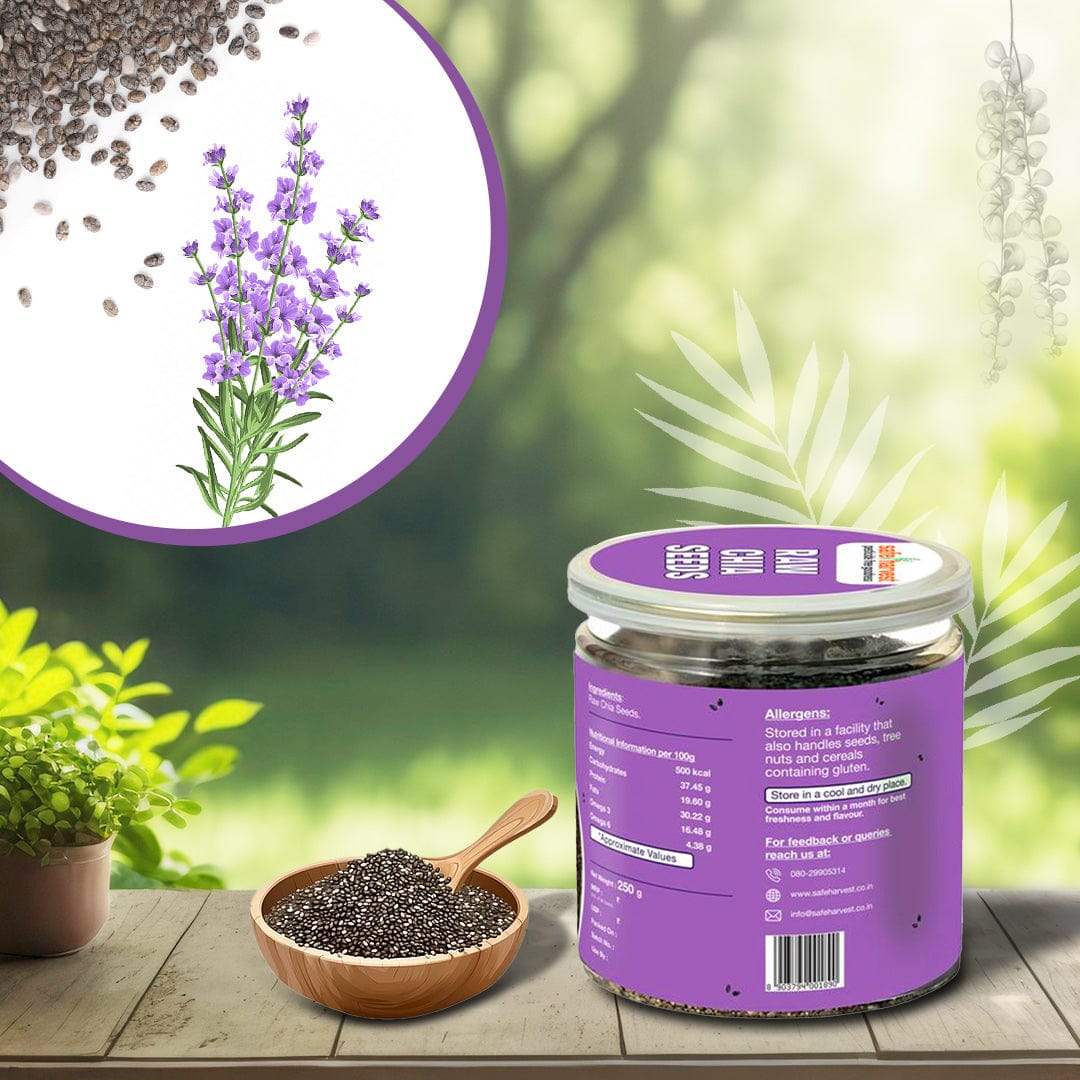 Chia Seeds Pesticide-Free 250g