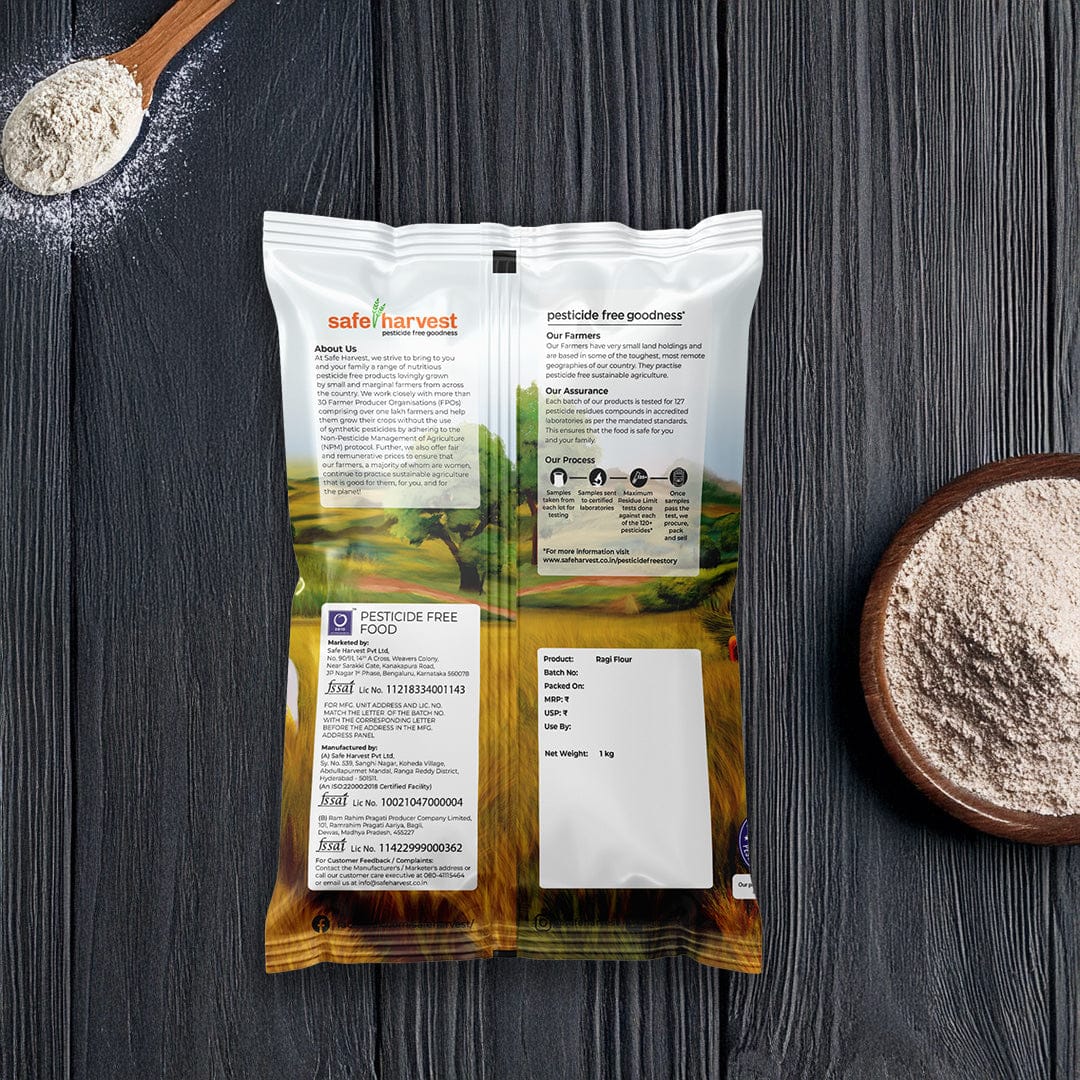 Ragi Flour Pesticide-Free