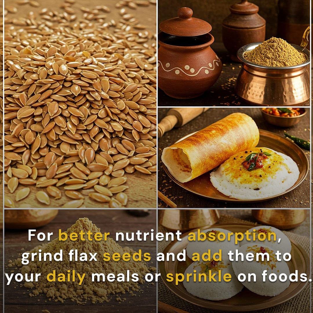 Raw Flax Seeds Pesticide-Free 250g
