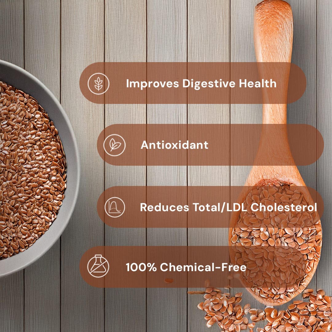 Raw Flax Seeds Pesticide-Free 250g