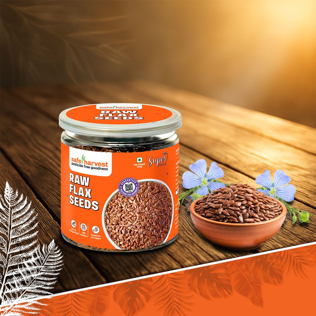 Raw Flax Seeds Pesticide-Free 250g