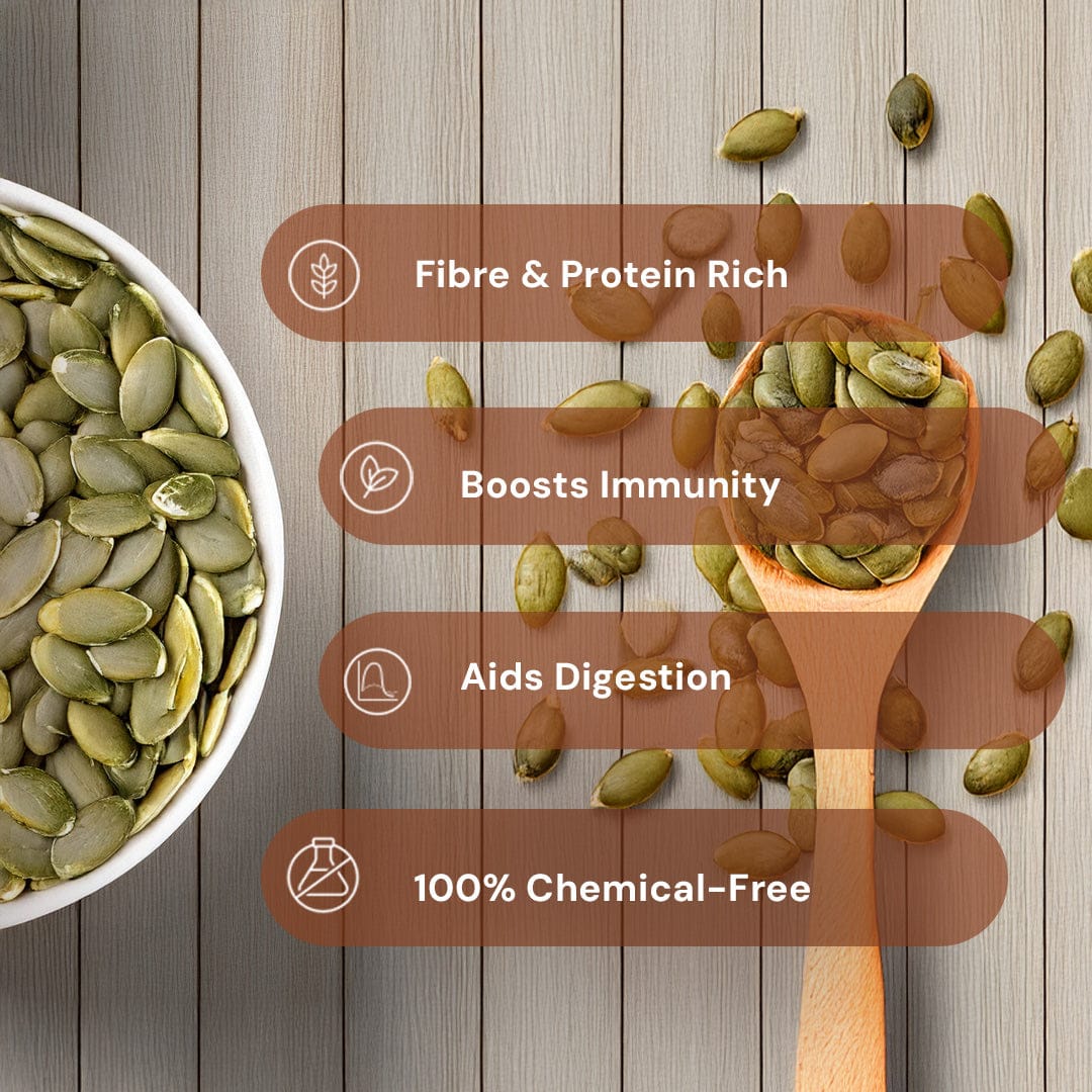 Roasted and Salted Pumpkin Seeds Pesticide-Free 200g