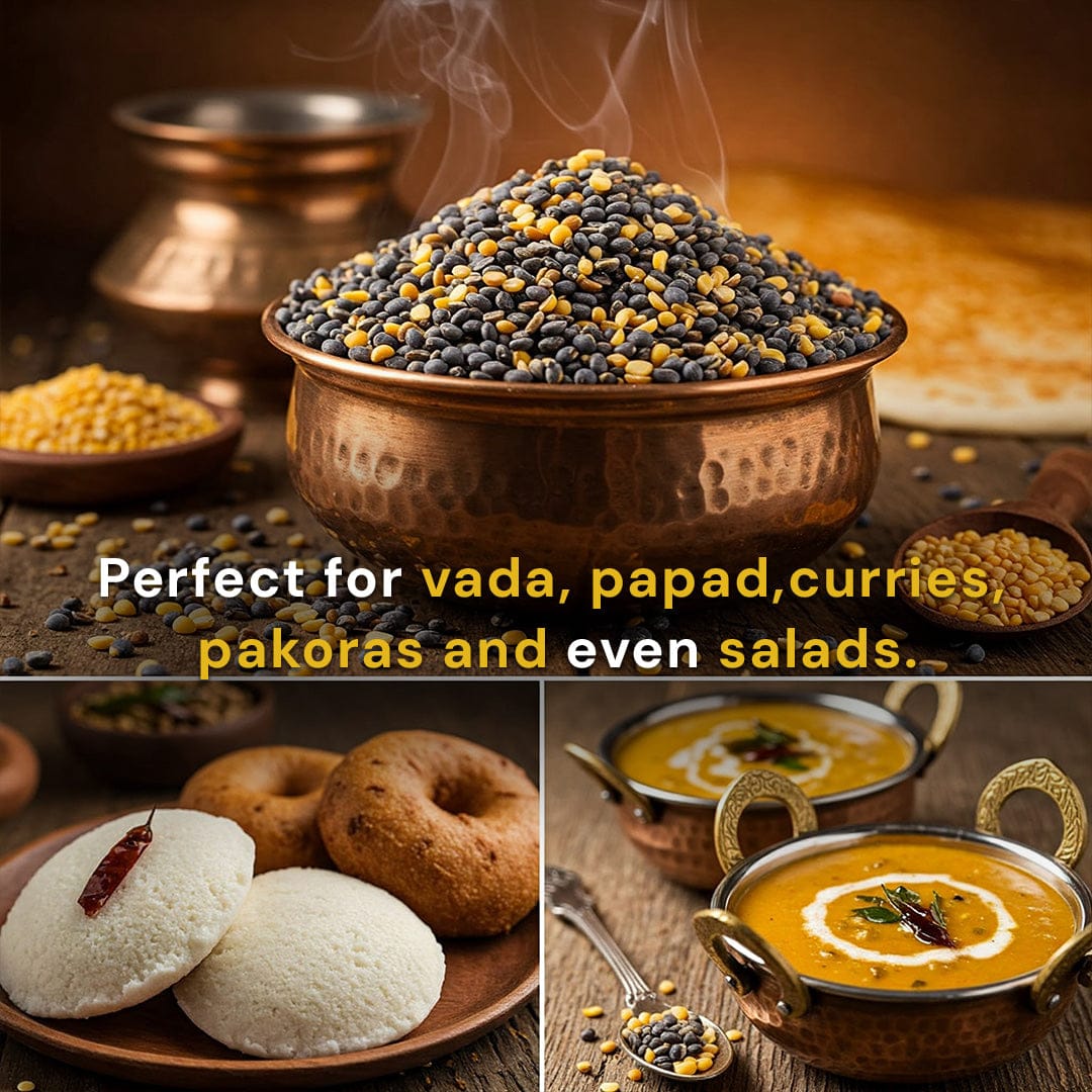 Urad Black Split Pesticide-Free 500g