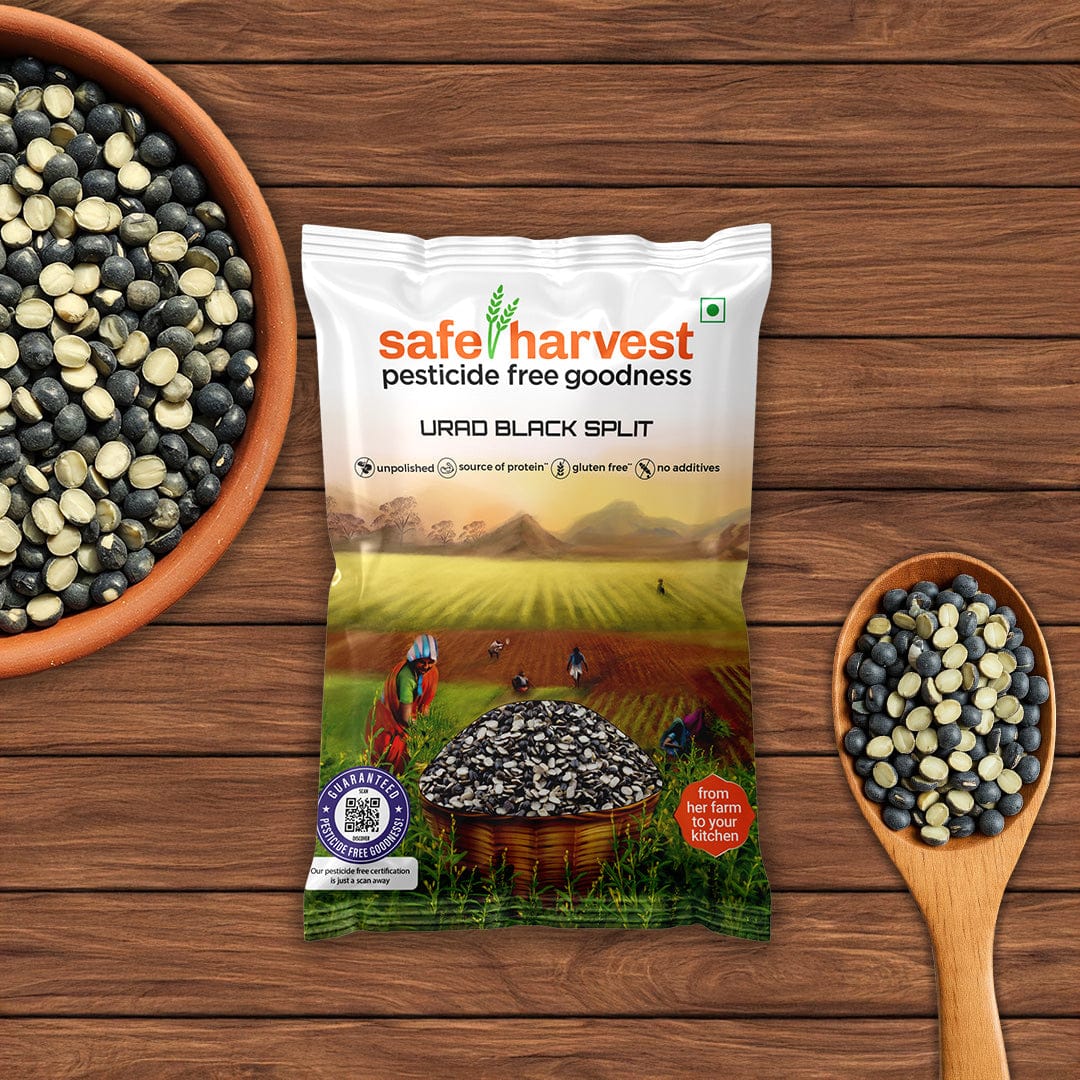 Urad Black Split Pesticide-Free 500g
