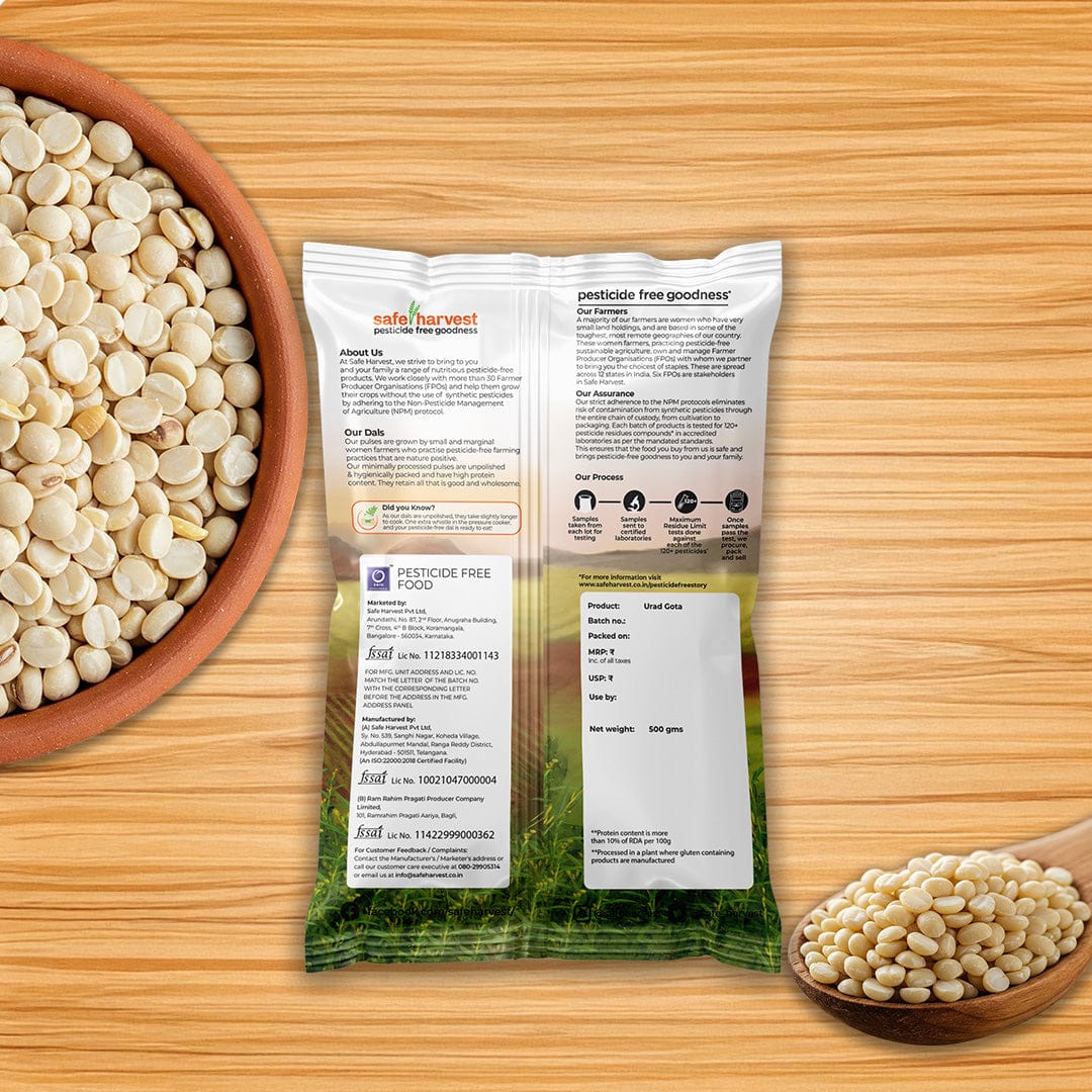 Urad Gota Pesticide-Free
