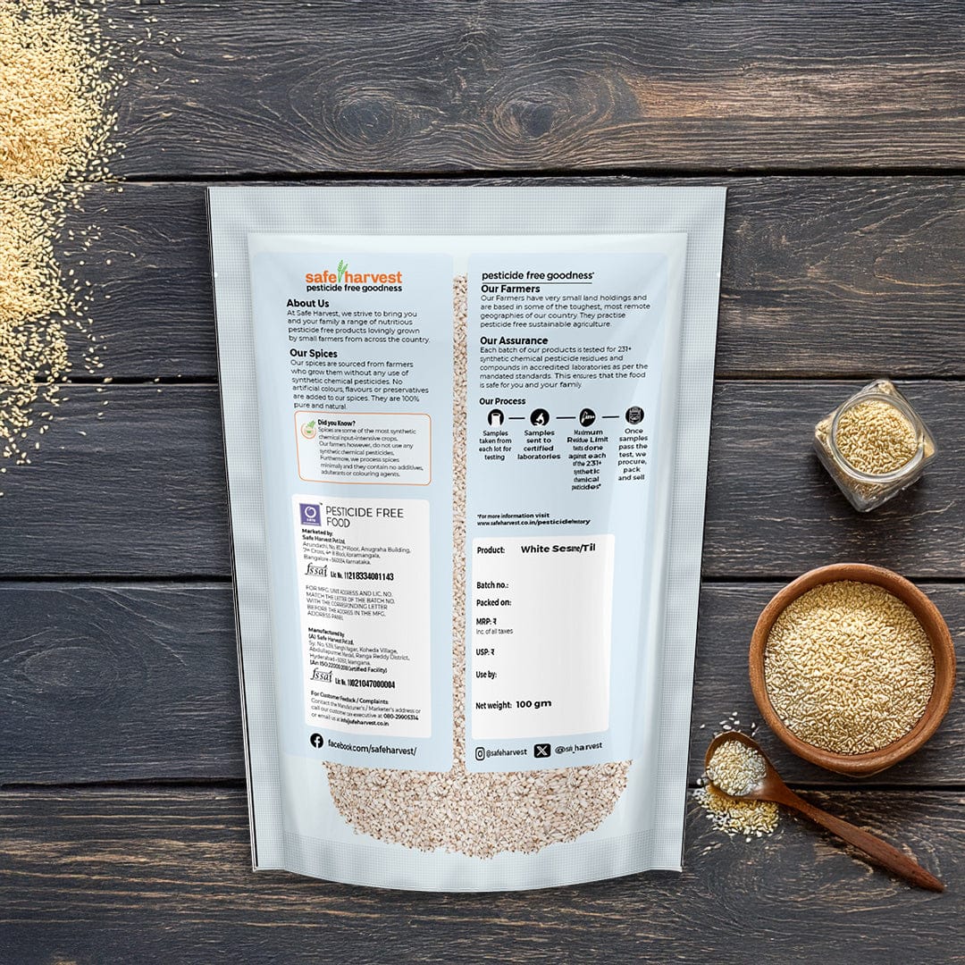 White Sesame/ Til Pesticide-Free