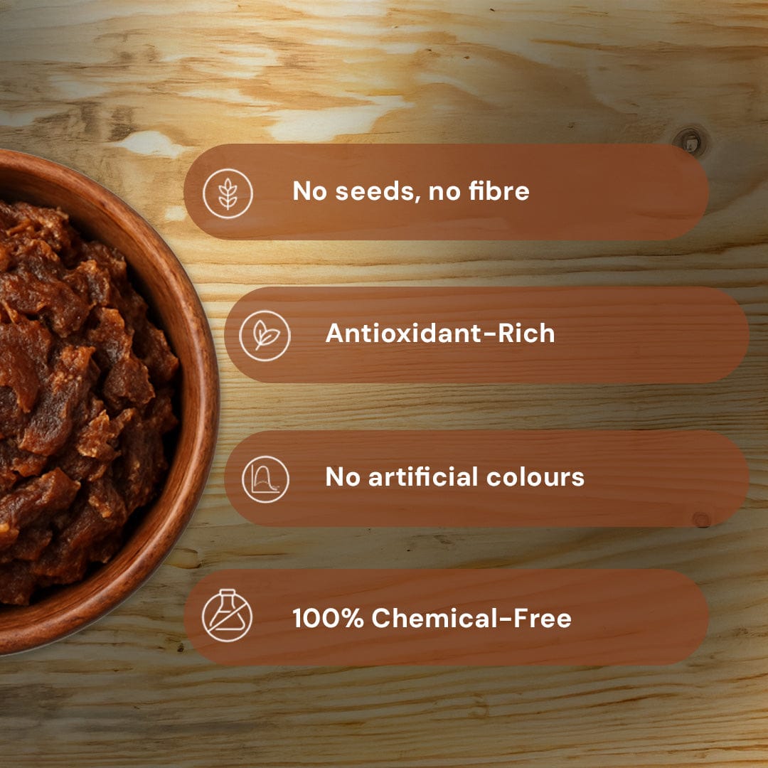 Safe Harvest tamarind benefits — no preservatives, 100% chemical-free, rich in antioxidants